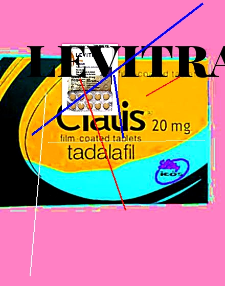 Levitra 20mg en ligne